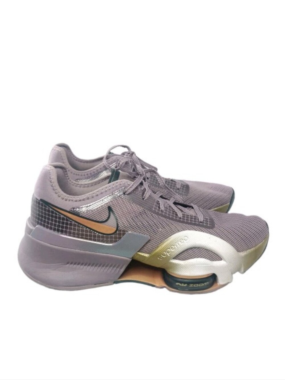 Nike Air Zoom SuperRep 3 Premium Purple Smoke Metallic Copper Women's Size 8